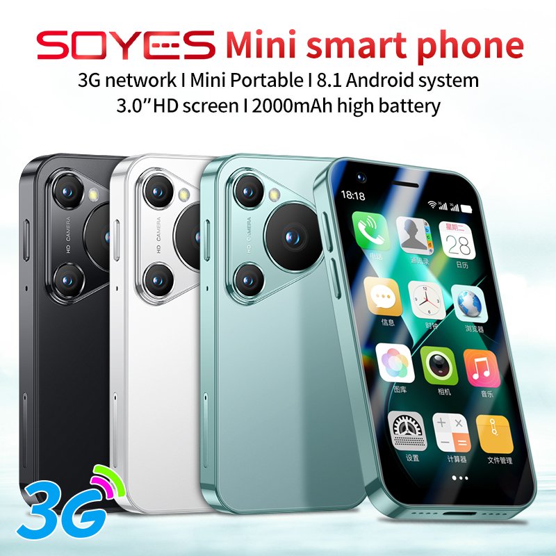 P70 Pro Max 3inch 1GB Ram 16GB ROM 3G Network pocket size small smartphone android 8.1